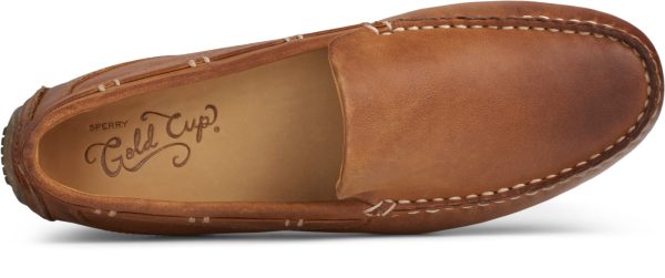 Men s Gold Harpswell Driver W ASV Leather Wide - Tan Online now