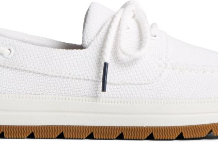 Women s Augusta SeaCycled™ Boat Shoe White For Cheap