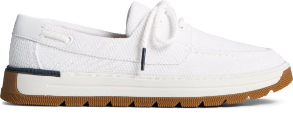 Women s Augusta SeaCycled™ Boat Shoe White For Cheap