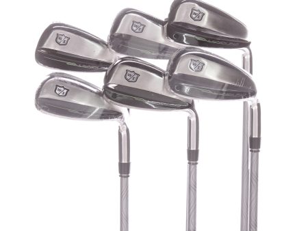 Wilson Staff Launch Pad 2 Graphite Ladies Right Irons 6-SW  Regular - Project X Even Flow 4.0 L 50g For Sale