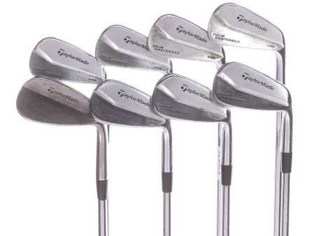 TaylorMade Tour Preferred MB Steel Men s Right Irons 4-PW+GW Stiff - KBS Tour Stiff Fashion