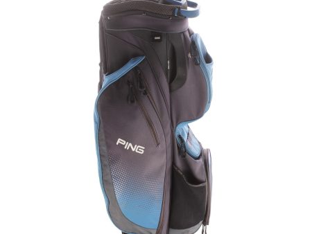 Ping Traverse Second Hand Cart Bag - Blue Grey Sale