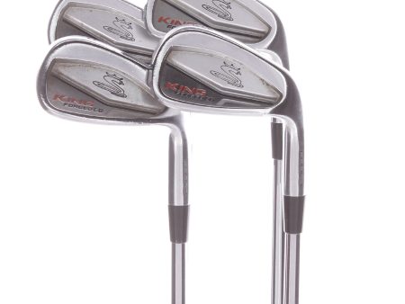 Cobra King Forged CB Steel Men s Right Irons 7-PW Extra Stiff - N.S.Pro Modus 3 For Cheap