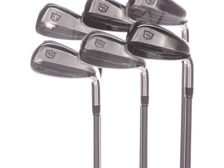 Wilson Staff Launch Pad 2 Graphite Men s Right Irons 5-PW  Regular - Project X Even Flow 5.5 R 65g Online Sale